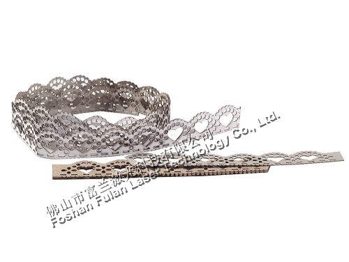 Paper tape laser engraving hollow lace